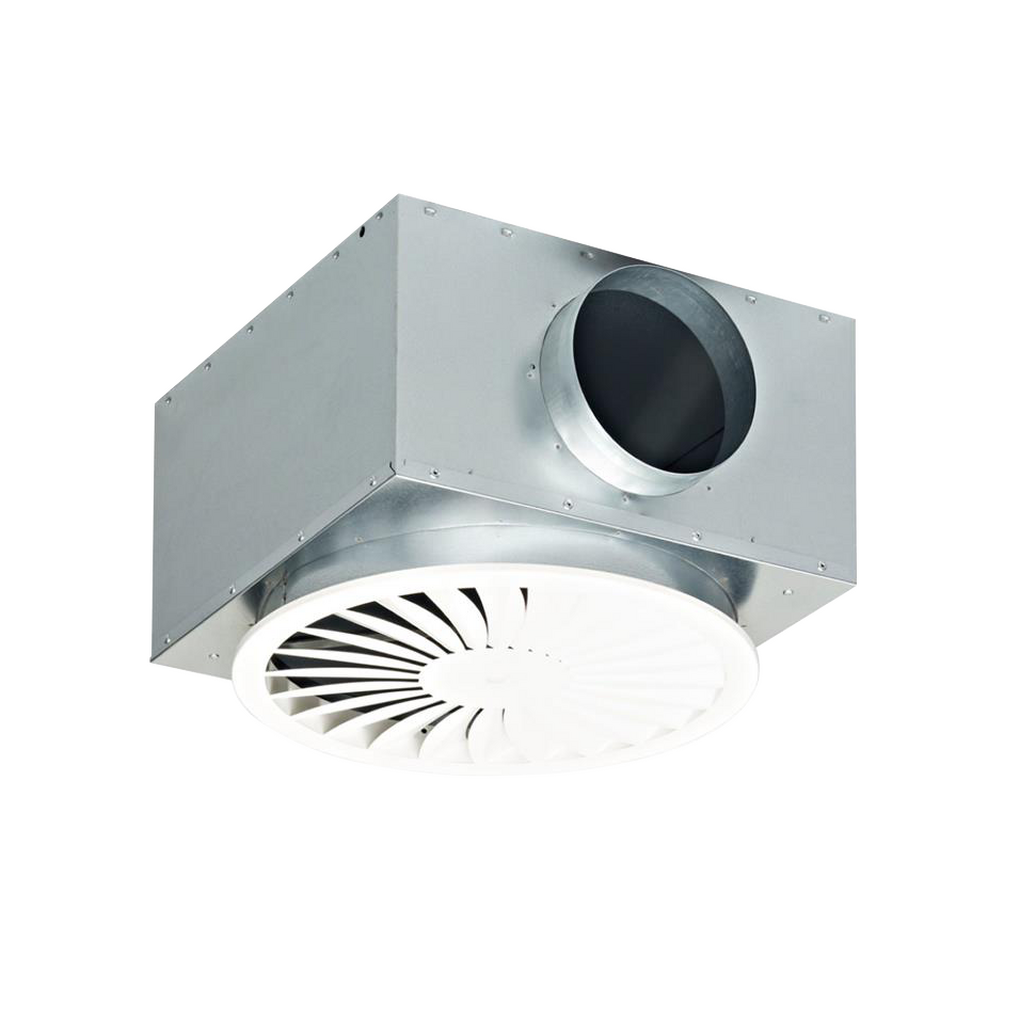 Solid Air RTBCOA 450 D=200 RAL9010 – Deckengitter (Drallauslass flach), Art.-Nr. 8201000302