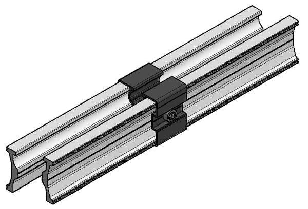 SL Rack Modultragprofil-Verbinder Innenverbinder m. Träger RAIL 40 – SL Rack