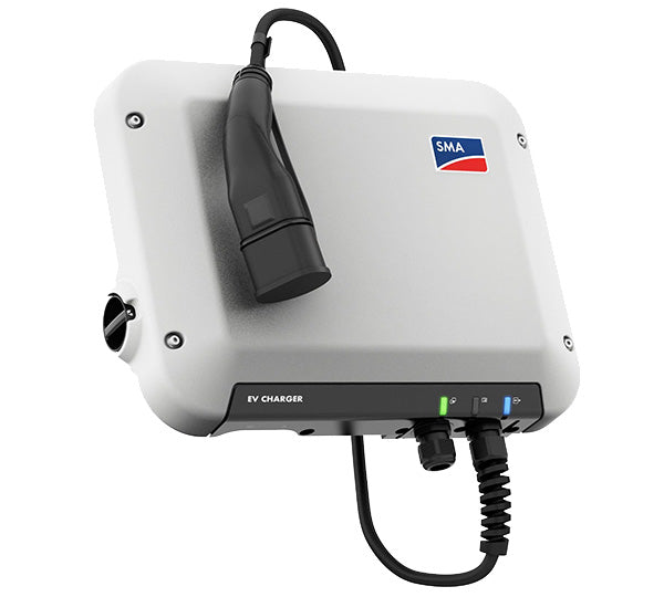 SMA Ladestation Wallbox EV Charger EVC22-3AC-10 3PH, 22 kW, mit 5m Ladekabel