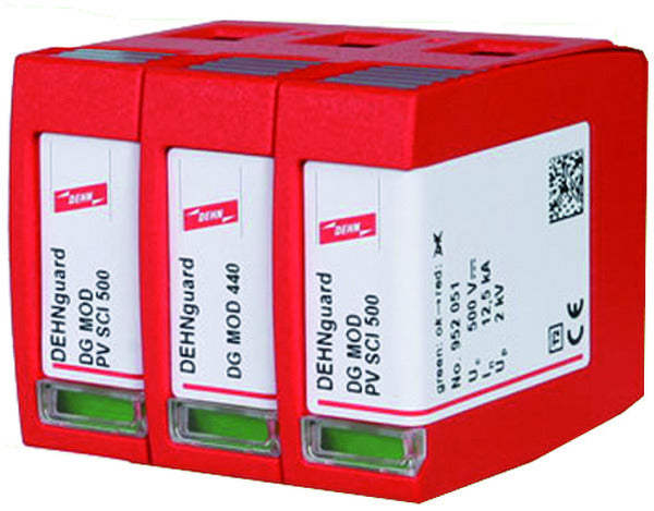 SMA Überspannungsableiter DC SPD KIT 3-10 Typ II f. Eingang A+B – SMA