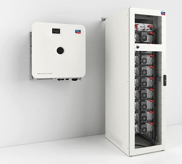 Solarics_SMA Solarspeicher COMMERCIAL STORAGE SOLUTION 30-20 (JANITZA) ZELLCHEMIE NMC, 32,0 KWH NUTZBAR, 30 KW WR