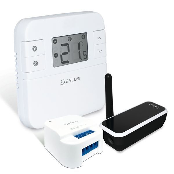Salus Controls Funkraumthermostat RT310iSR Internet mit App – Salus Controls