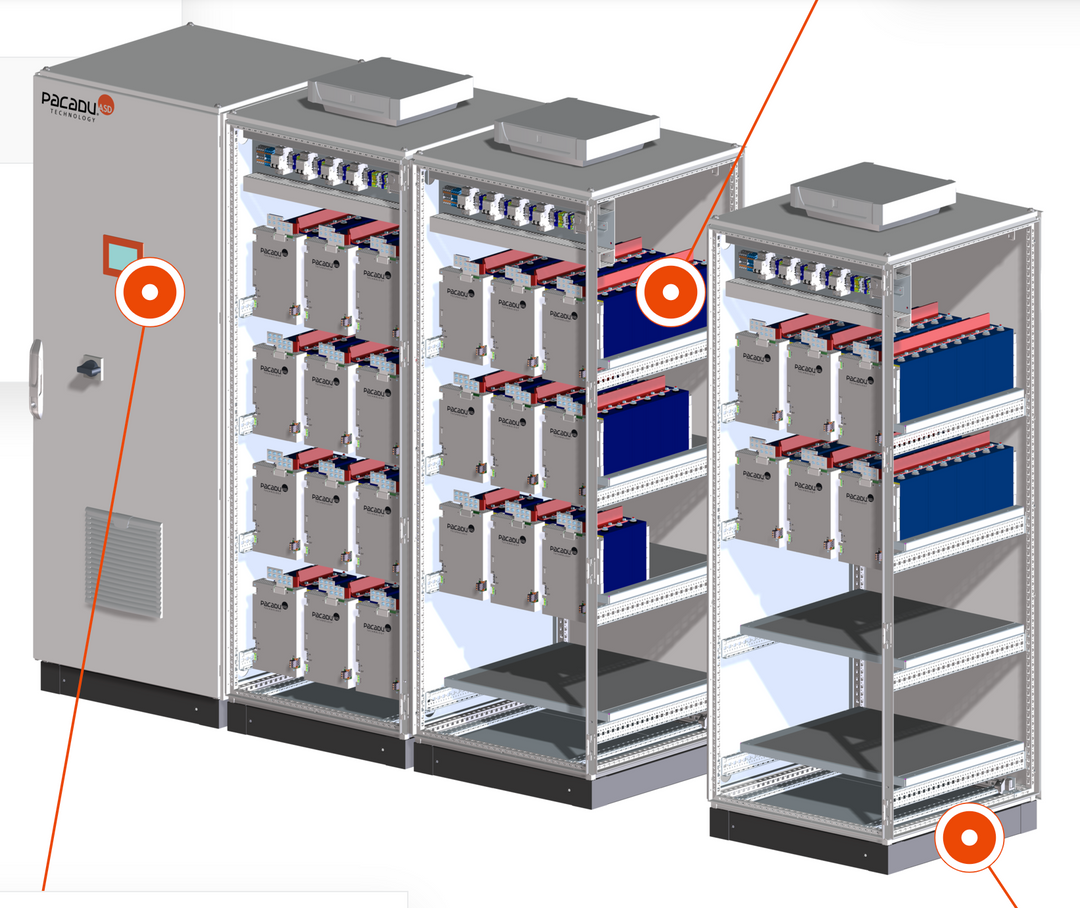 ASD Automatic Storage Device Gewerbespeicher PACADU PRO 120