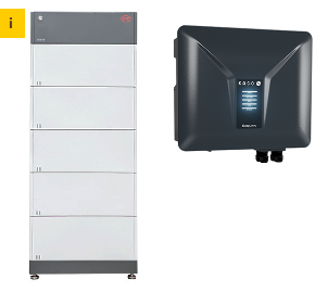BYD + KACO Solarspeicher B-BOX HVS 12.8 + BLUEPLANET HYBRID 10.0 NH3-M3