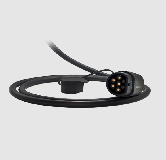 openWB Wallboxin Typ 2 Stecker mit 7m Ladekabel