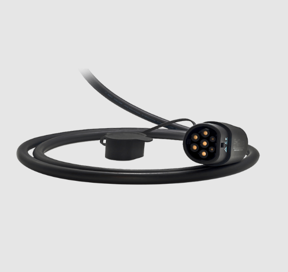 openWB Wallboxin Typ 2 Stecker mit 5m Ladekabel