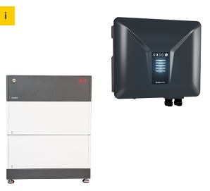 BYD + KACO Solarspeicher B-BOX HVS 5.1 + BLUEPLANET HYBRID 10.0 NH3-M3