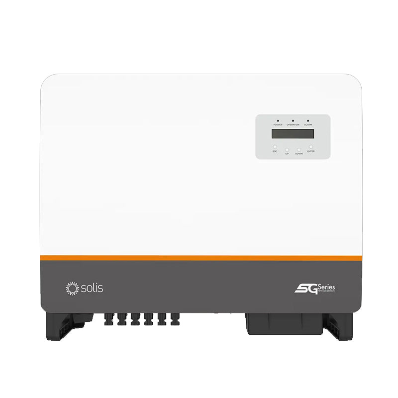 String-Solarwechselrichter Solis 30K-5G (30 kW, 3 Phasen, 3 MPPT)