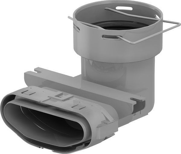 Stiebel Eltron Luftverteilsystem Übergangsbogen LVE ÜB-U – Stiebel Eltron