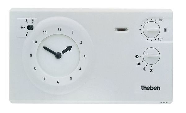 Theben Uhrenthermostat RAM722S weiss Tagesprogramm – Theben