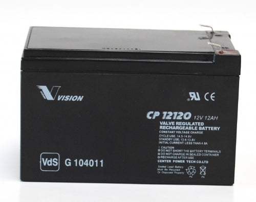 Vision Bleiakku CP12120F2 mit 12V und 12Ah