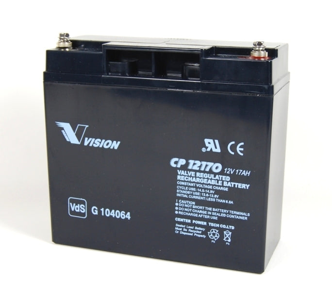 Vision Bleiakku CP12170X mit 12V und 17Ah