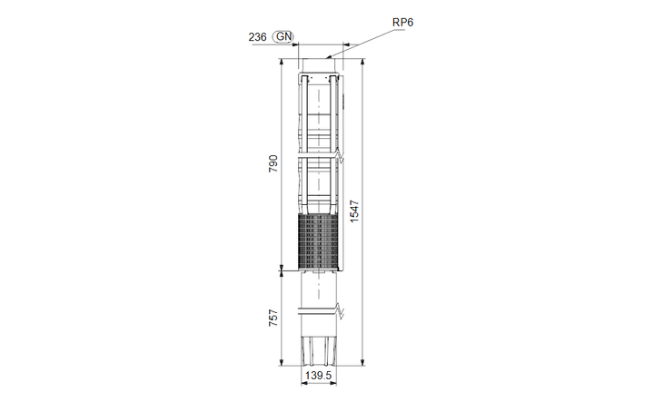 GRUNDFOS Unterwasserpumpe SP 215-1 Nr. 18A01901