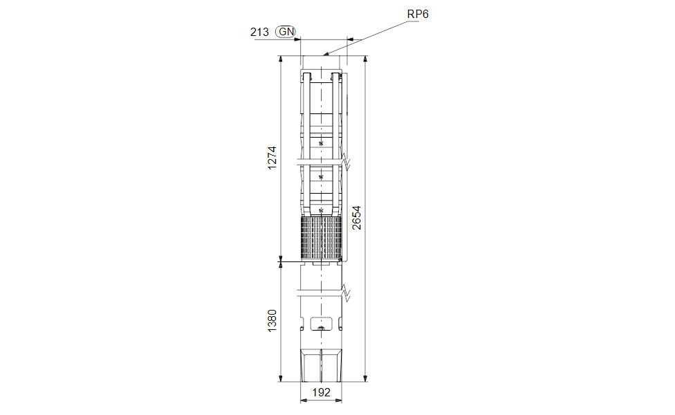GRUNDFOS Unterwasserpumpe SP 160-5A Nr. 200243A5