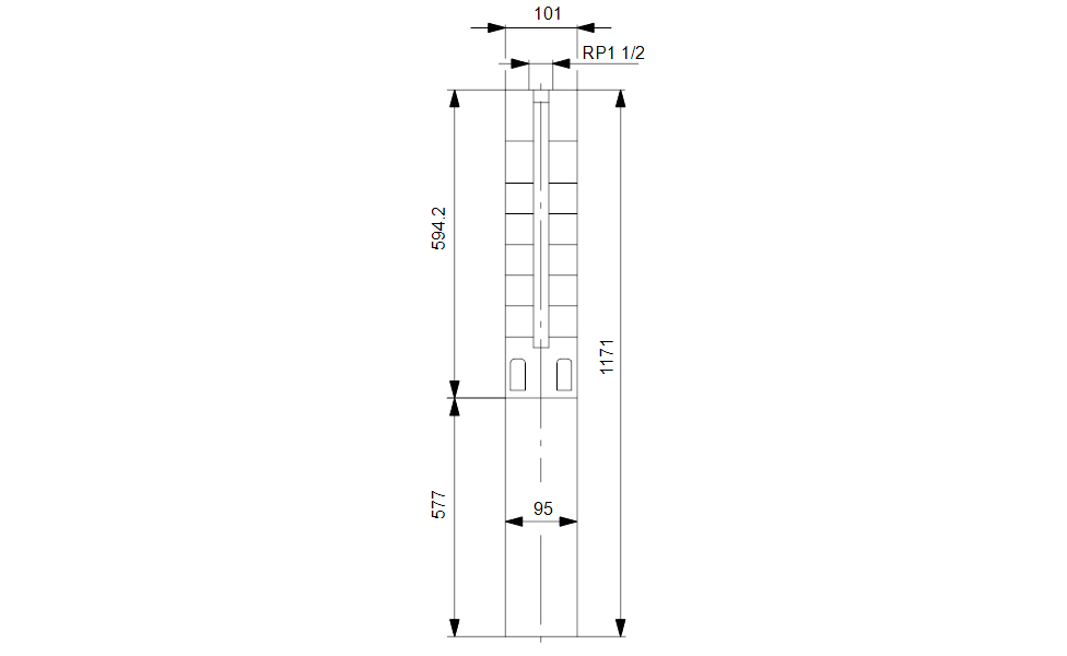 GRUNDFOS Unterwasserpumpe SP 5A-21 Nr. 05002B21