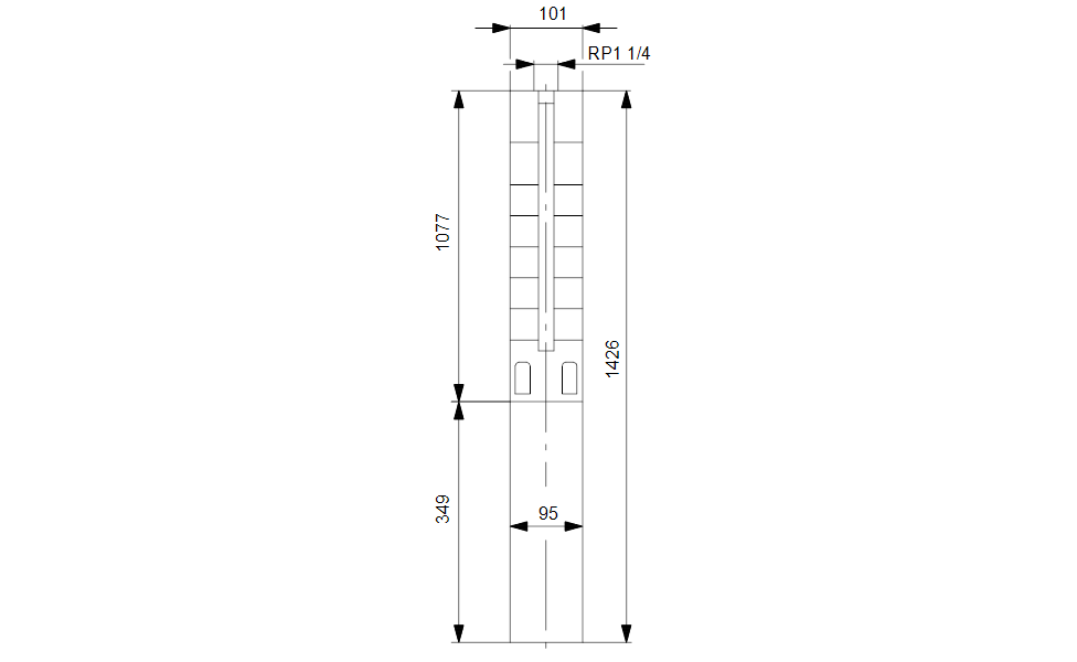 GRUNDFOS Unterwasserpumpe SP 1A-42 Nr. 08102B42