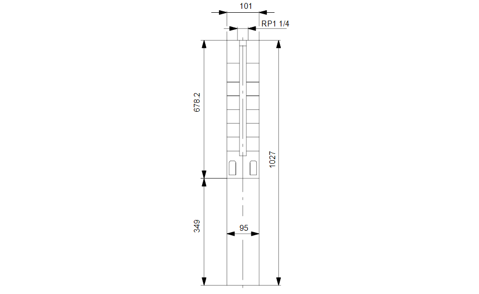 GRUNDFOS Unterwasserpumpe SP 3A-25 Nr. 10002B25