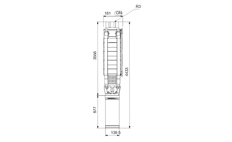 GRUNDFOS Unterwasserpumpe SP 17-48 Nr. 12A56948