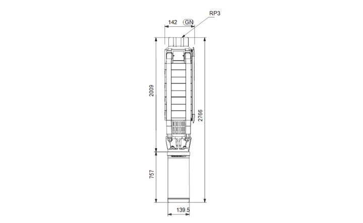 GRUNDFOS Unterwasserpumpe SP 30-18 Nr. 13A01918