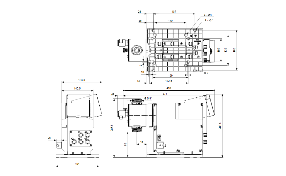 GRUNDFOS Digitale Dosierpumpe DDA 200-4 FCM-PV/T/C-F-32U3U3FG - Art. 99164234