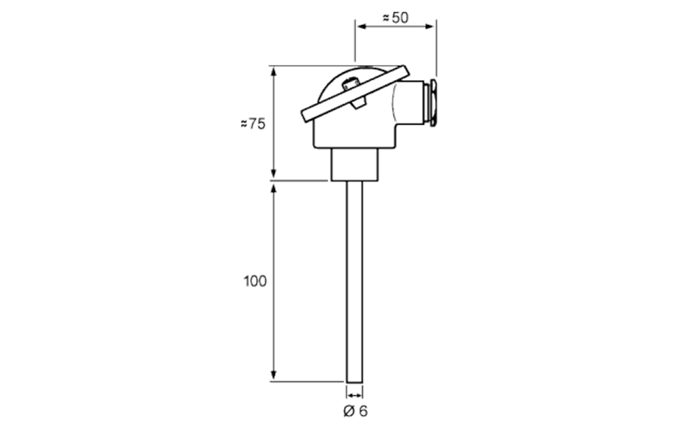 GRUNDFOS Elektrisches Zubehör Temperatursensor - Art. 96430195