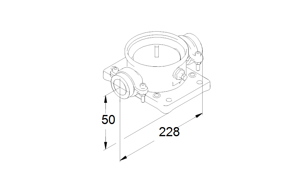 GRUNDFOS Verbindungsflansch für FlexiClamp Art. 96449744
