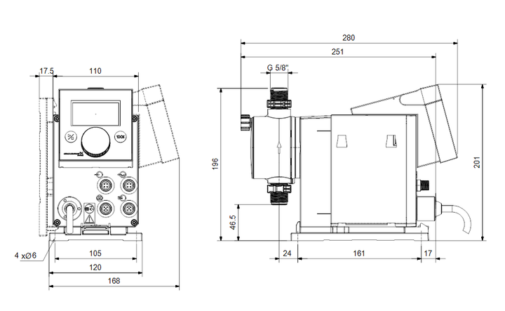 GRUNDFOS Digitale Dosierpumpen DDC 9-7 - Art. 97721457