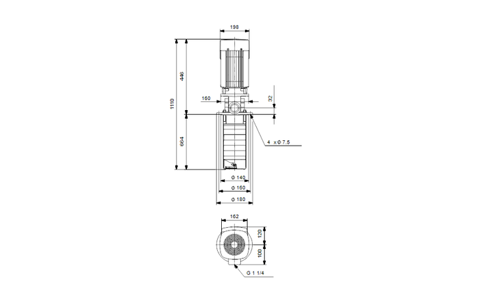 GRUNDFOS Eintauchpumpe MTR 3-30/30 A-W-A-HUUV - Art. 98513560