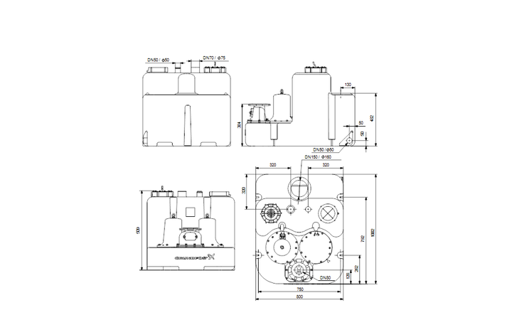 GRUNDFOS MLD.38.3.2 - Art. 97901114