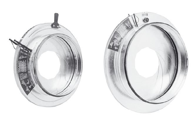Soler & Palau IRIS 500 – Regel- und Messklappe, Ø 500 mm