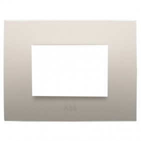 ABB Chiara Platte 3 Module Sand 2CSK0302CH Abdeckplatte
