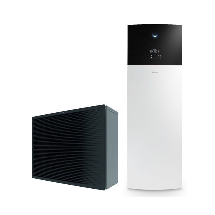 Daikin Altherma 3 H HT F Integrierte Wärmepumpe für Heizung, Kühlung und Warmwasserbereitung, Einphasige Außengerät 18 kW Speicher 230 l. ALTHERMA H HT F INTEGRATED ETVX16S23E6V7+EPRA18DV37