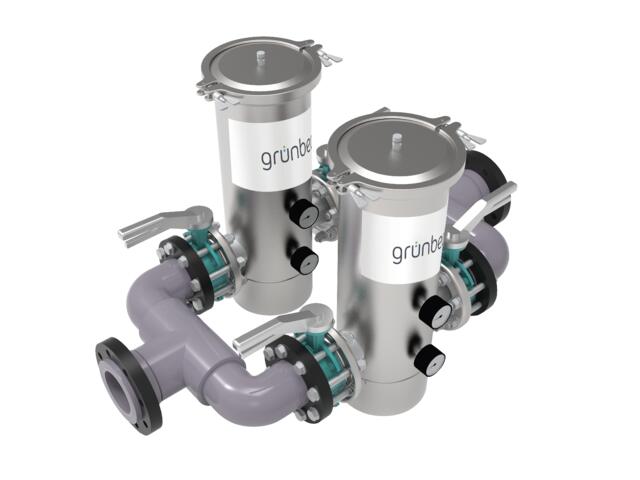 Grünbeck PVC-Verr.Filter DN 80/DN 125 mit ZBK - Art.552240