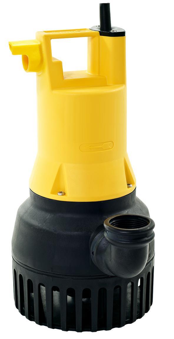JUNG PUMPEN Schmutzwasserpumpe U6K E, 10 M LEITUNG - Art. JP00226