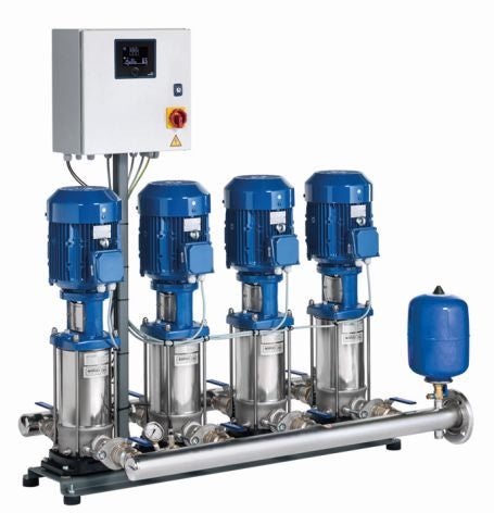 KSB Druckerh. DeltaPrimo F 4-06/02 mit 4 Movitec, 0,37 kW, Zulauf F - Art. 05167277