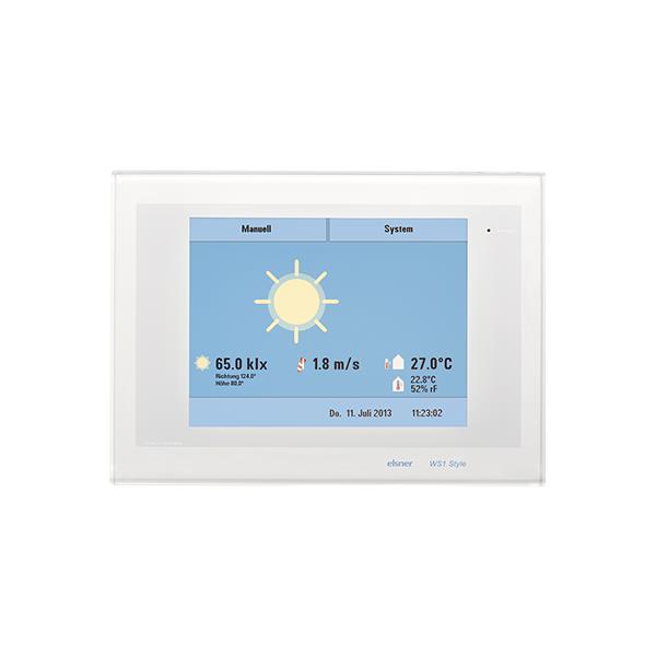 Elsner Elektronik Gebäudeautomation Steuerung WS1 Style-4 weiß, 4 Antriebs-Ausgänge (230 V AC) - Art. 60184