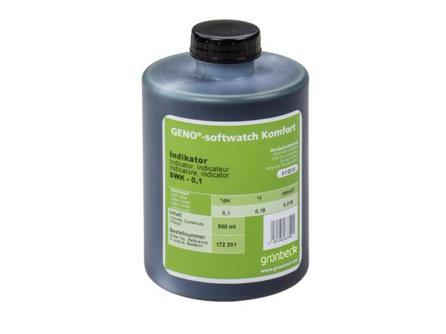 Grünbeck Indikator 0,1 °dH GENO-softwatch 500 ml -Art. 172201