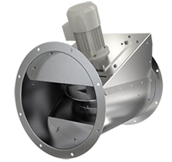 Systemair AxZent 400D2 IE3 – Radial-Rohrventilator, Ø 400 mm, 400 V, 1,33 kW