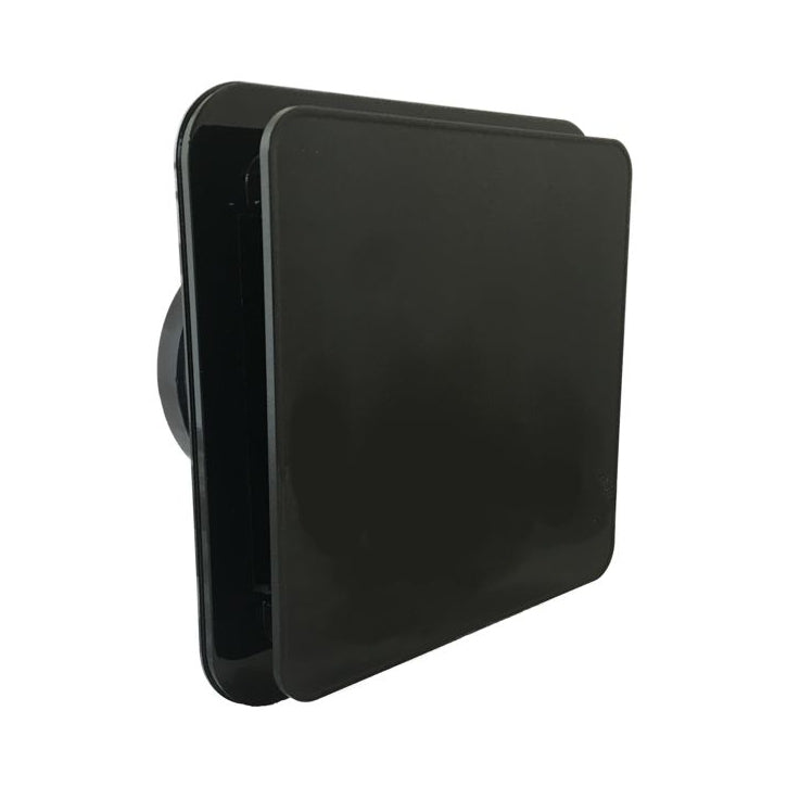 Soler & Palau BDOP 125 Black – Tellerventil, schwarz, Ø 125 mm