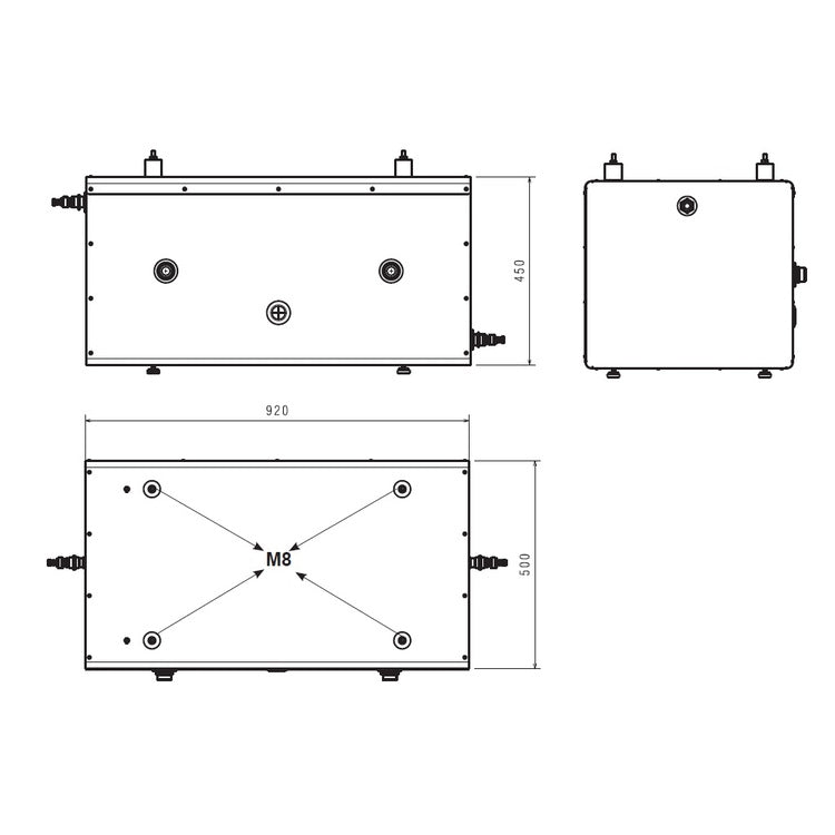 Beretta Technisches Speicherkit für warm/kalt 100 Liter STOR H 100 20142300