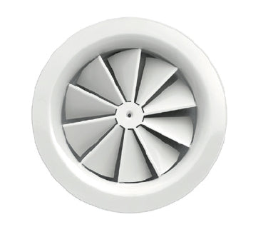 Soler & Palau DRE-E-R 100 – Drallauslass rund, Anschluss Ø 100 mm