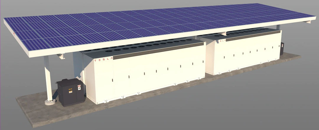 Tesla Megapack – Utility-Scale Energiespeicher 2,6 MWh 2019