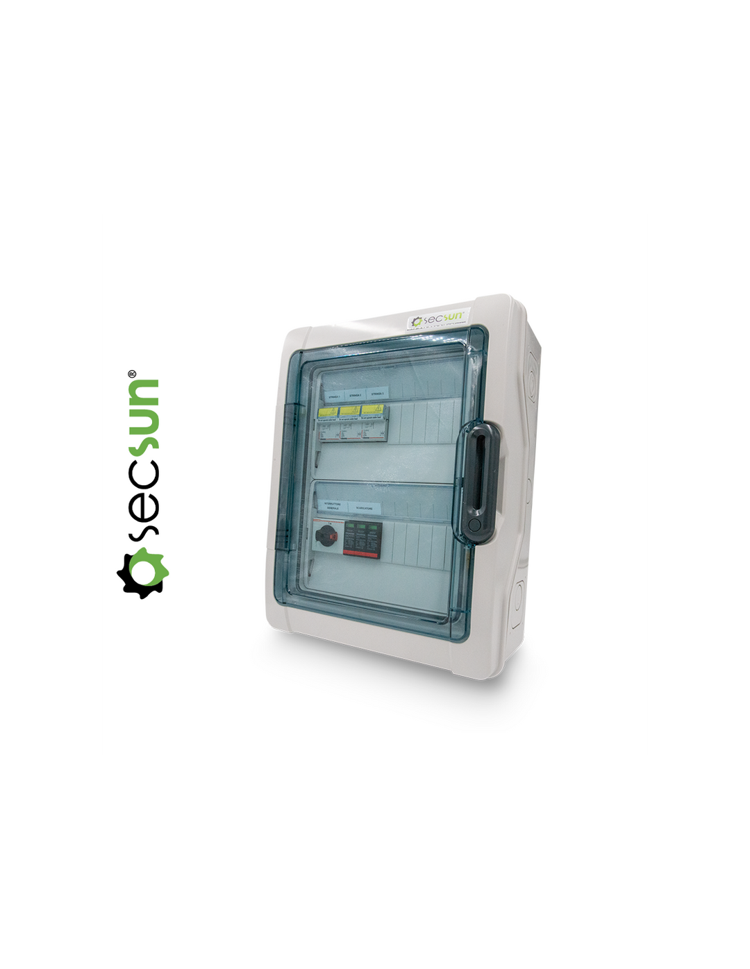 Secsun PV-Generatoranschlusskasten Light, 3 Strings parallel, 600 V DC, IP65