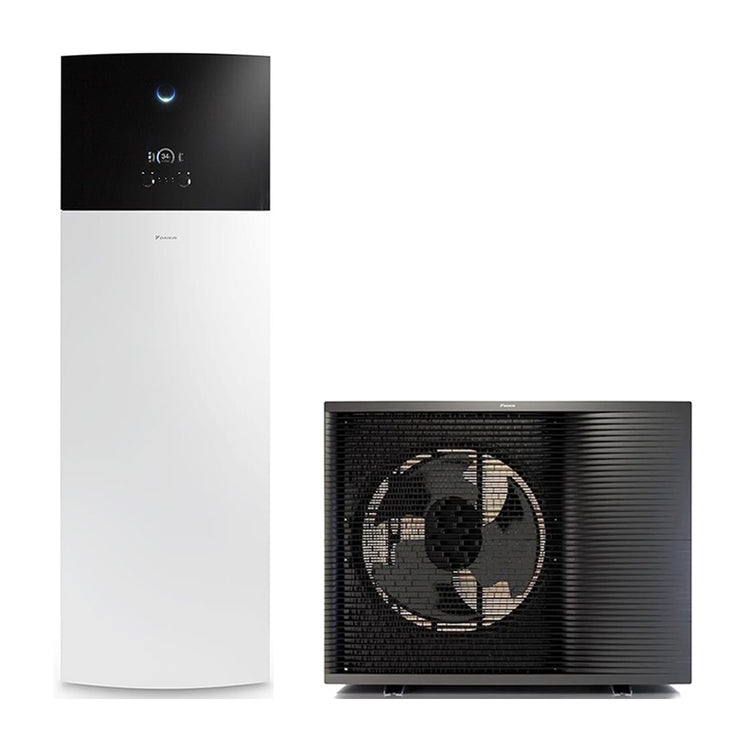 Daikin Altherma 3 R MT F Integrierte dreiphasige Wärmepumpe für Heizung, Kühlung und Warmwasserbereitung, Außengerät 8 kW Speicher 230 l ALTHERMA R MT F INTEGRATED ERRA08EW1+ELVX12S23E9W
