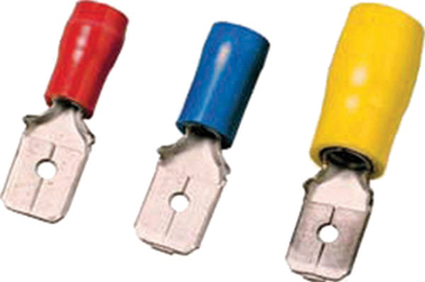 INTERCABLE Flachstecker ICIQ668FS isoliert 4-6mm gelb MS -Art.180932