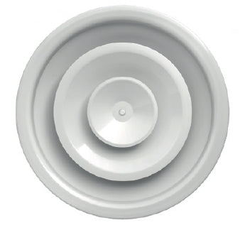 Soler & Palau DRE-C 100 – Luftdurchlass mit Verstellkegel, Rohr Ø 100 mm