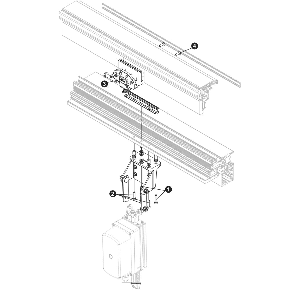 D+H Mechatronic DXD-BS043-OM - für Raico® FRAME+ 100RI-T