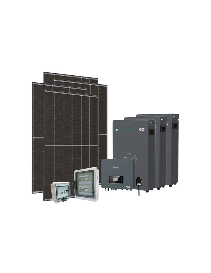 Einphasige Photovoltaik-Kit 4950W Plus-Zucchetti 4.6kW Akku ZSX5000 S 15.3kWh