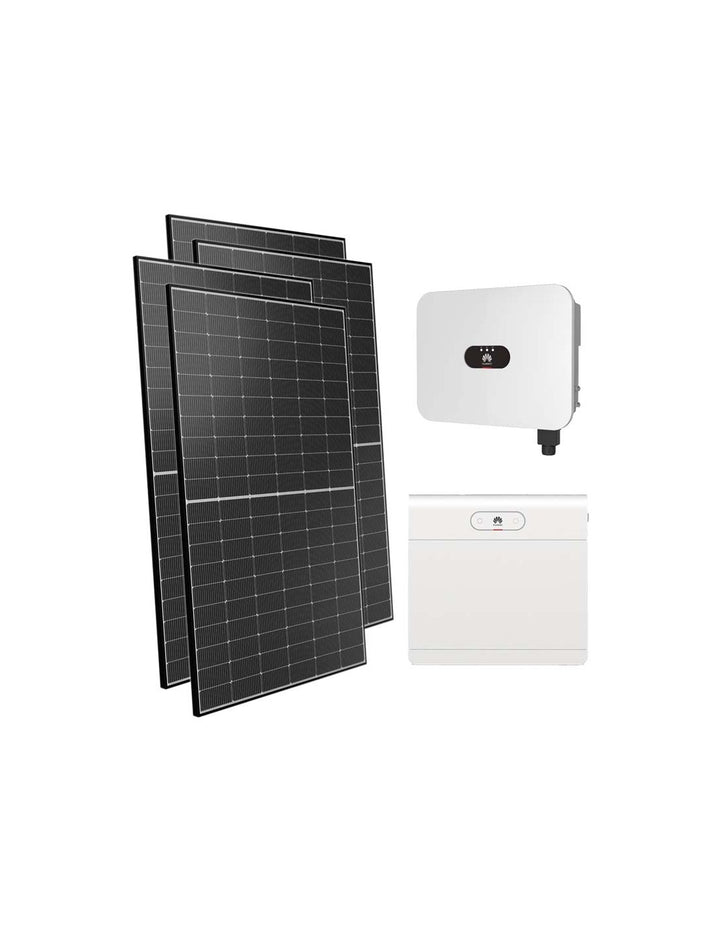 Einphasiger Photovoltaik-Kit 3500W-inverter Huawei 3.68kW LB0 lithium 7kWh LUNA2000