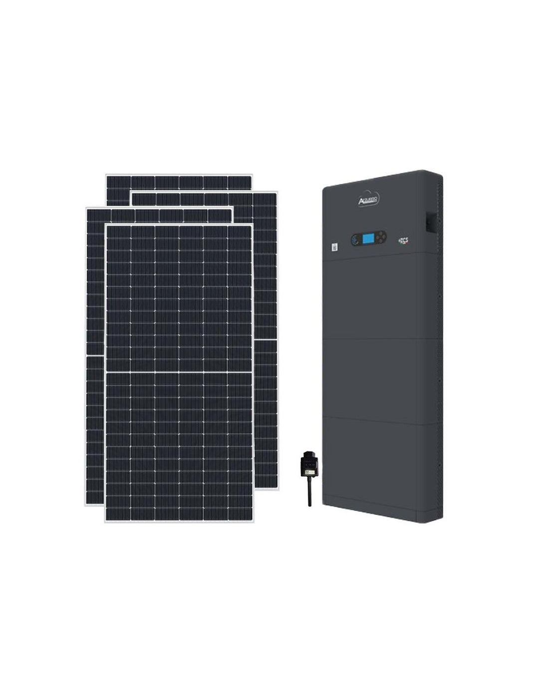 Einphasiger Photovoltaik-Kit 5850W-inverter Zucchetti 5kW Akku lithium 10.24kWh